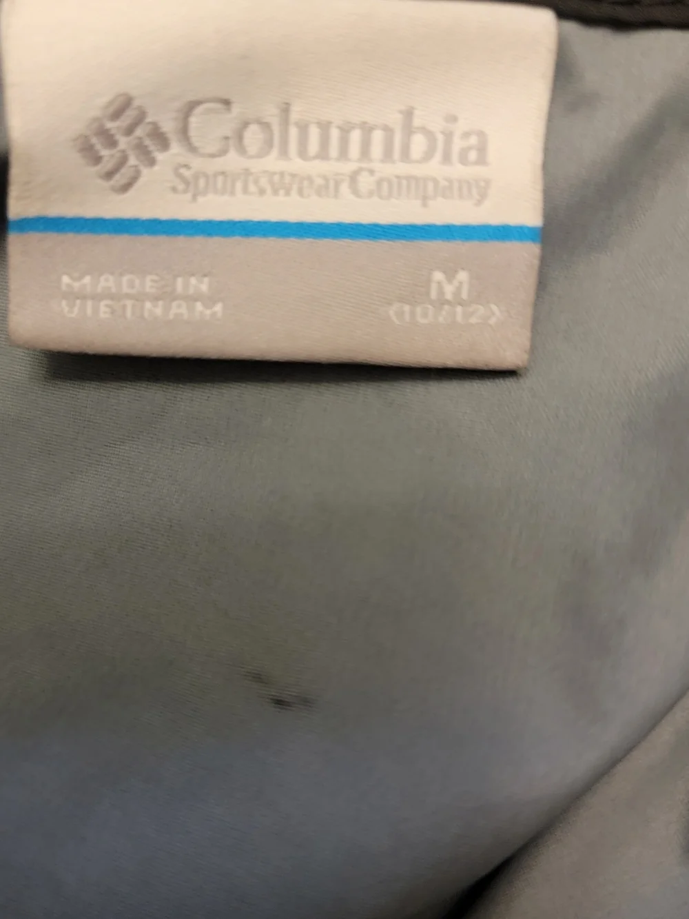 Columbia Black Kids Hooded Raincoat